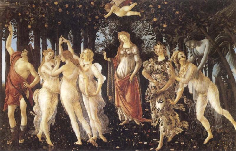Sandro Botticelli La Primavera Spain oil painting art